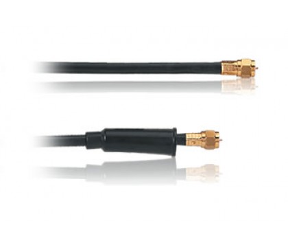 RadioShack 100-Ft. Outdoor QuadShield Coax Cable (Black)